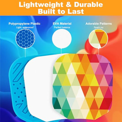 Outdoor Toys for Kids Pickleball Paddles - Outside Beach Yard Games Toy for Kid Ages 4-5-6-7-8-12 Year Old Boys & Girls Gifts, Balls Set of 2, Lightweight & Durable Grip for Small Hands, Beginner