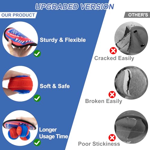 Toss and Catch Ball Game - Baseball Glove Style - Outdoor & Indoor Sports Toys for Toddler & Kids - Great Outside Games for Yard, Lawn, Beach, Pool - Toys & Gifts for 3 4 5 6-8 Year Old Boys Girls