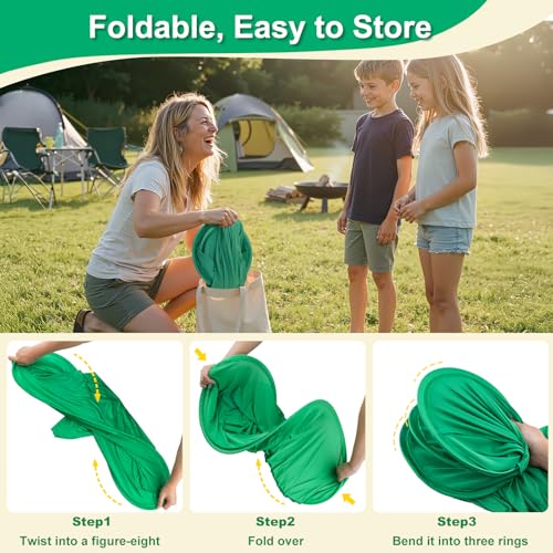 Instant Laughs Granny Pants Yard Game, Oversized Outdoor Party Tossing Easter Games for Adults, Teens & Family - Backyard, BBQ, Birthday, Beach & Team Building Fun Gift Toy with 10 Bouncy Balls & Pump